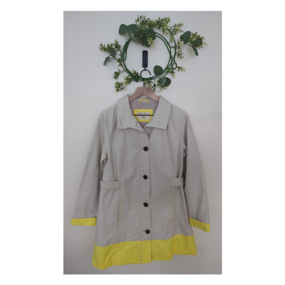 Eddie Bauer women's medium spring jacket/ coat excellent used condition /EUC